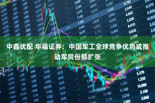 中鑫优配 华福证券：中国军工全球竞争优势或推动军贸份额扩张