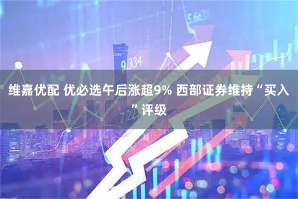 维嘉优配 优必选午后涨超9% 西部证券维持“买入”评级